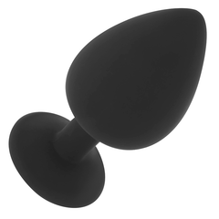 OHMAMA - DIAMOND SILICONE ANAL PLUG SIZE L 9 CM - 53Xshop