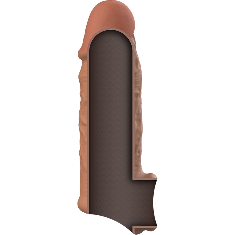 VIRILXL - LIQUID SILICONE V7 BROWN PENIS EXTENSION - 53Xshop