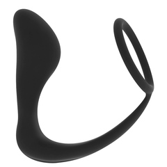OHMAMA - SILICONE ANAL PLUG WITH RING 10.5 CM - 53Xshop