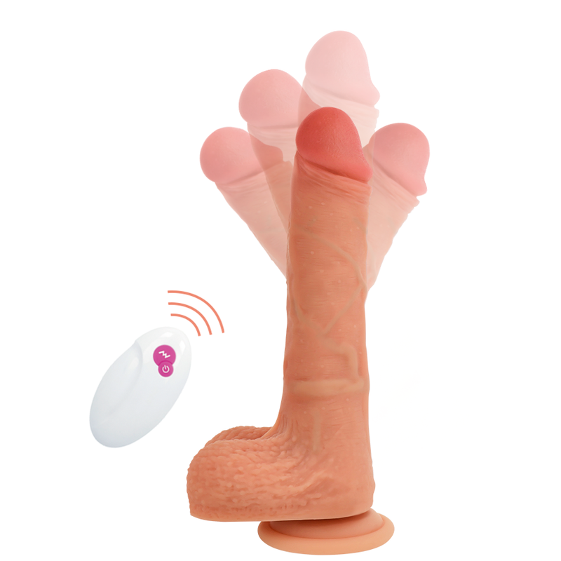 CYBER SILICOCK - REMOTE CONTROL REALISTIC MR RICK 20.9 CM -O- 4 CM - 53Xshop