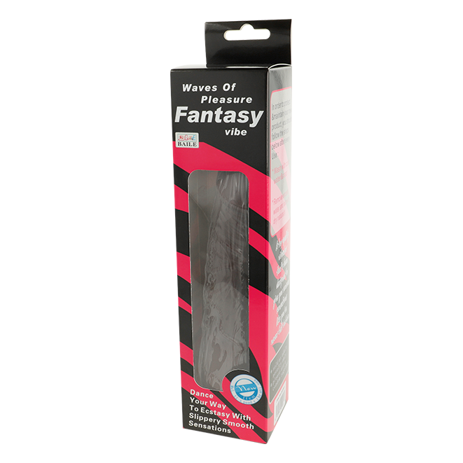 BAILE - WAVES OF PLEASURE VIBRATOR 19.5 CM MULATO - 53Xshop