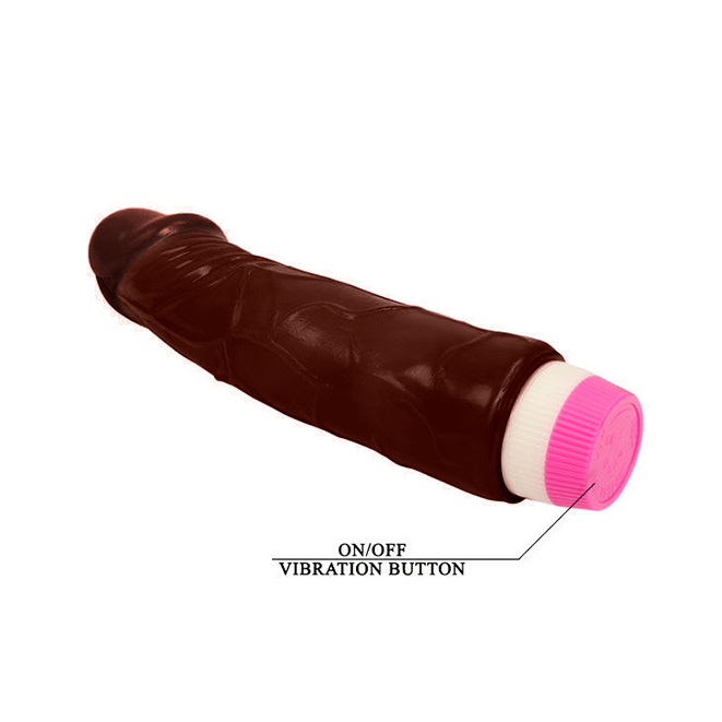 BAILE - WAVES OF PLEASURE VIBRATOR 19.5 CM MULATO - 53Xshop