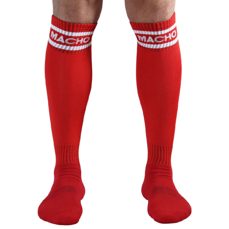 MACHO - LONG SOCKS ONE SIZE BLACK - 53Xshop