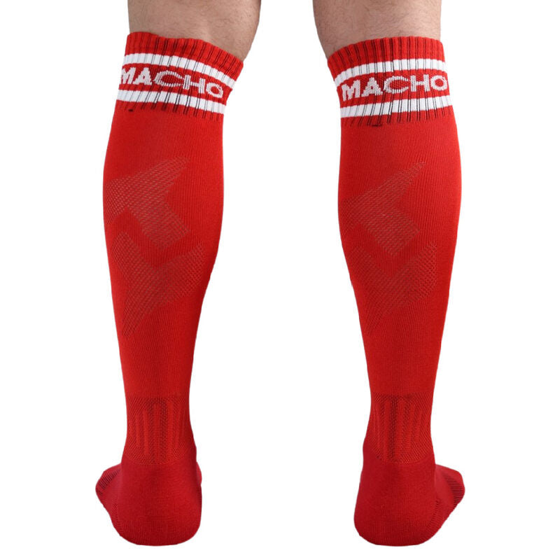 MACHO - LONG SOCKS ONE SIZE BLACK - 53Xshop