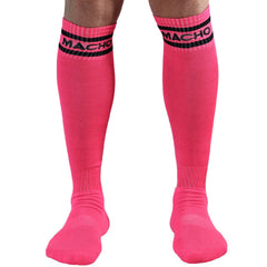 MACHO - LONG SOCKS ONE SIZE BLACK - 53Xshop
