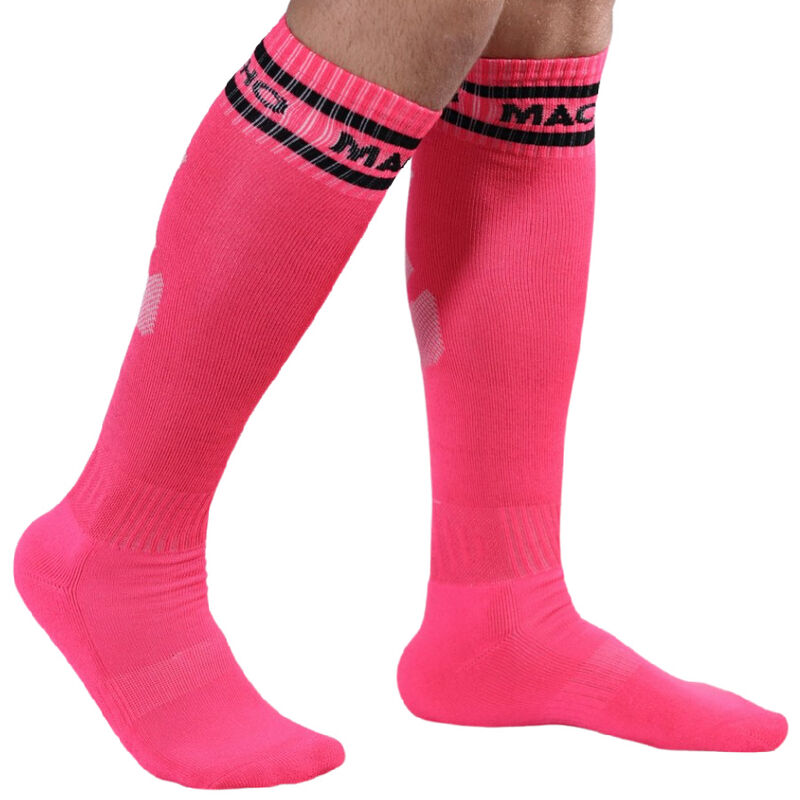 MACHO - LONG SOCKS ONE SIZE BLACK - 53Xshop