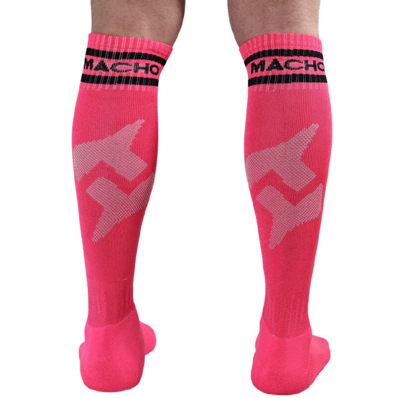 MACHO - LONG SOCKS ONE SIZE BLACK - 53Xshop