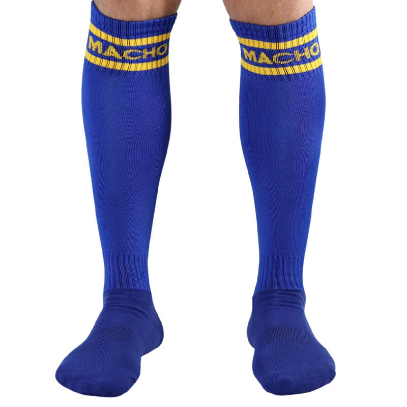MACHO - LONG SOCKS ONE SIZE BLACK - 53Xshop