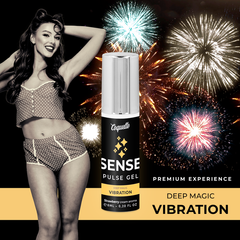 COQUETTE CHIC DESIRE - PULSE GEL STRAWBERRY MAGIC VIBRATION PREMIUM 6ML - 53Xshop