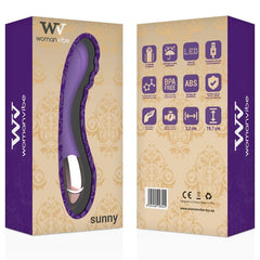 WOMANVIBE - SUNNY SILICONE RECHARGEABLE VIBRATOR - 53Xshop