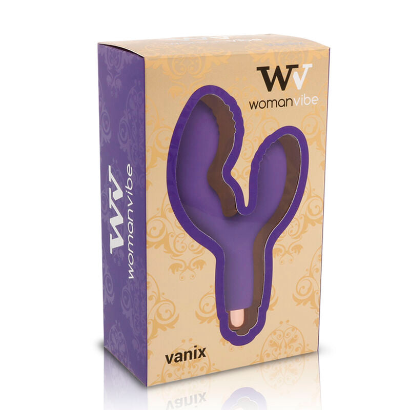 WOMANVIBE - VANIX VIBRATOR STIMULATOR SILICONE - 53Xshop