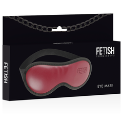 FETISH SUBMISSIVE DARK ROOM - VEGAN LEATHER MASK WITH NEOPRENE LINING - 53Xshop