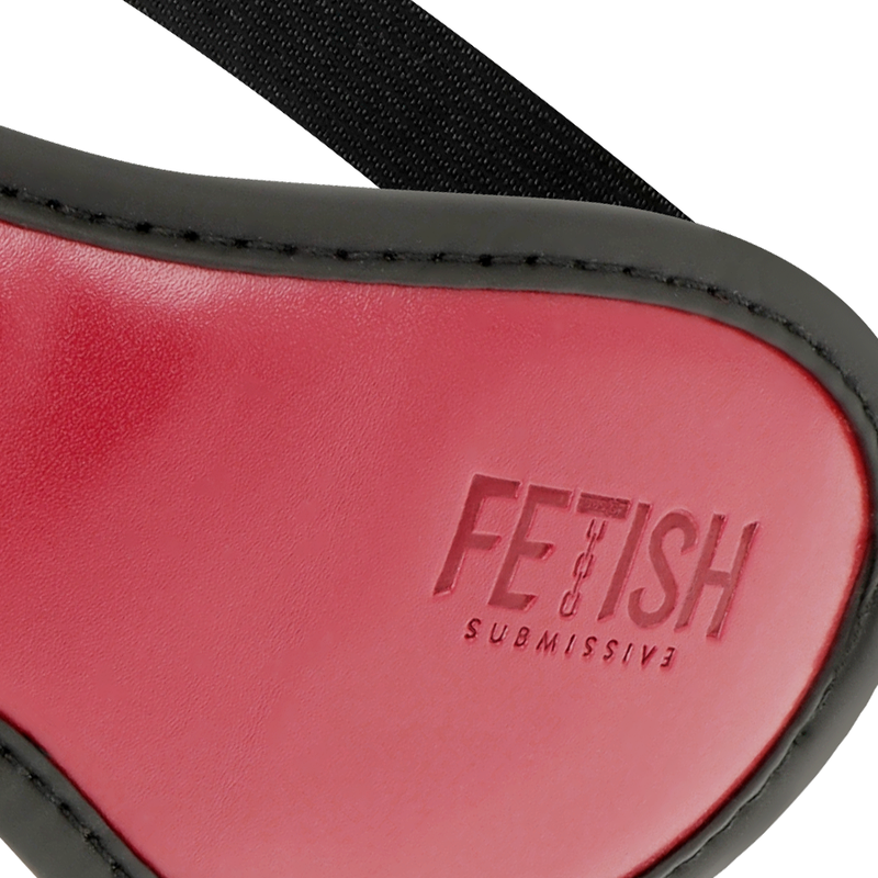 FETISH SUBMISSIVE DARK ROOM - VEGAN LEATHER MASK WITH NEOPRENE LINING - 53Xshop