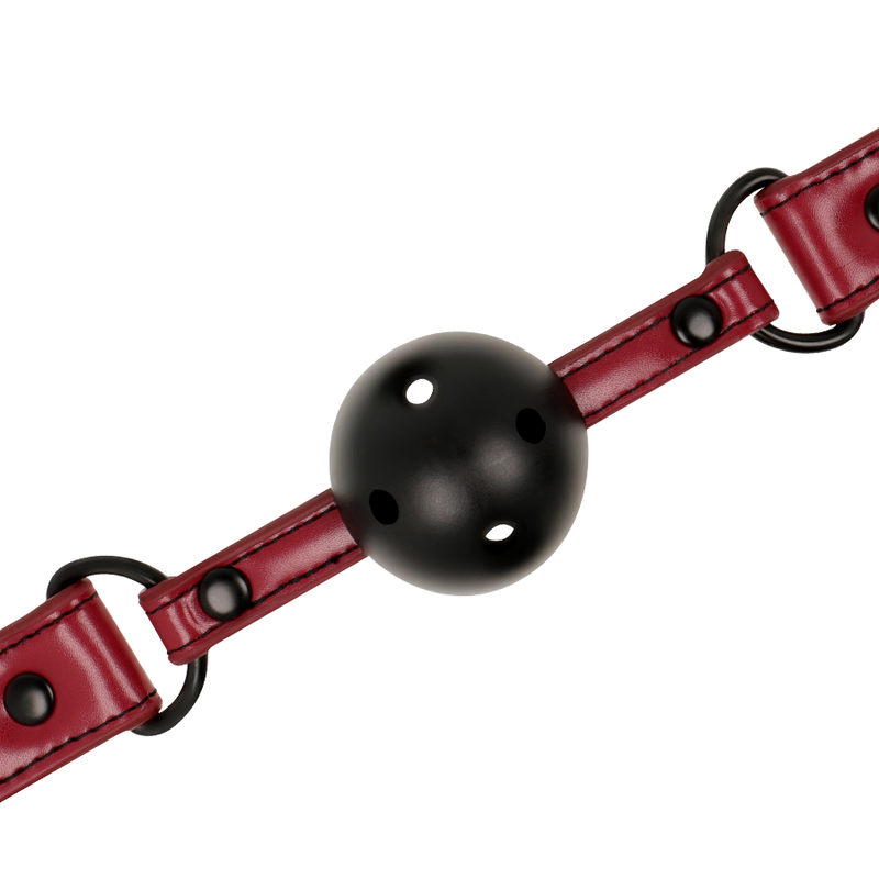 FETISH SUBMISSIVE DARK ROOM - BREATHABLE GAG - 53Xshop