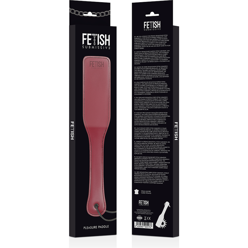 FETISH SUBMISSIVE DARK ROOM - VEGAN LEATHER WHIP - 53Xshop