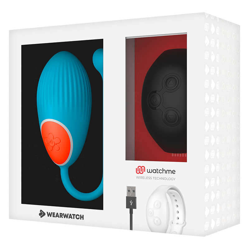 WEARWATCH - WATCHME TECHNOLOGY REMOTE CONTROL EGG BLUE / JET - 53Xshop