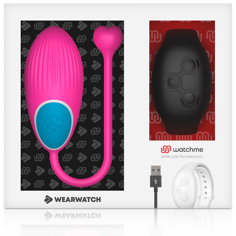 WEARWATCH - WATCHME TECHNOLOGY REMOTE CONTROL EGG FUCHSIA / JET - 53Xshop