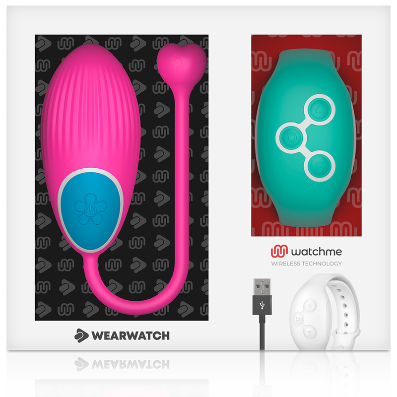 WEARWATCH - WATCHME TECHNOLOGY REMOTE CONTROL EGG FUCHSIA / SEAWATER - 53Xshop