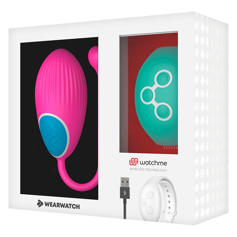 WEARWATCH - WATCHME TECHNOLOGY REMOTE CONTROL EGG FUCHSIA / SEAWATER - 53Xshop