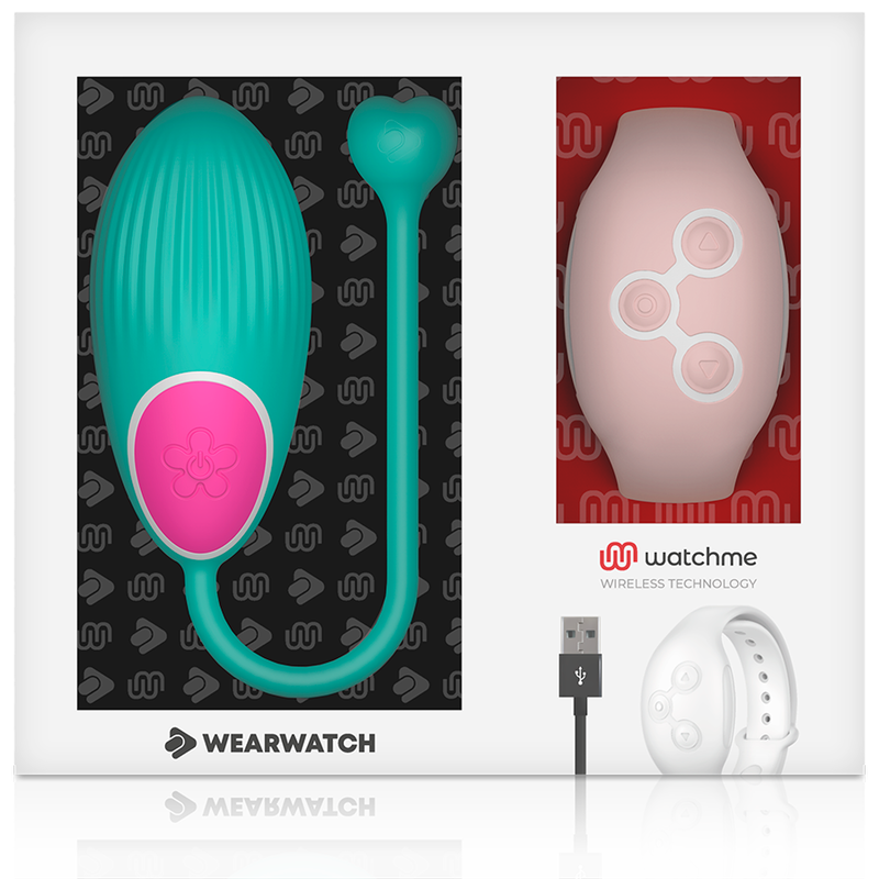 WEARWATCH - WATCHME TECHNOLOGY REMOTE CONTROL EGG SEA WATER / PINK - 53Xshop