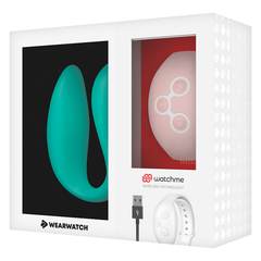 WEARWATCH - WATCHME DUAL TECHNOLOGY VIBRATOR SEA WATER / PINK - 53Xshop