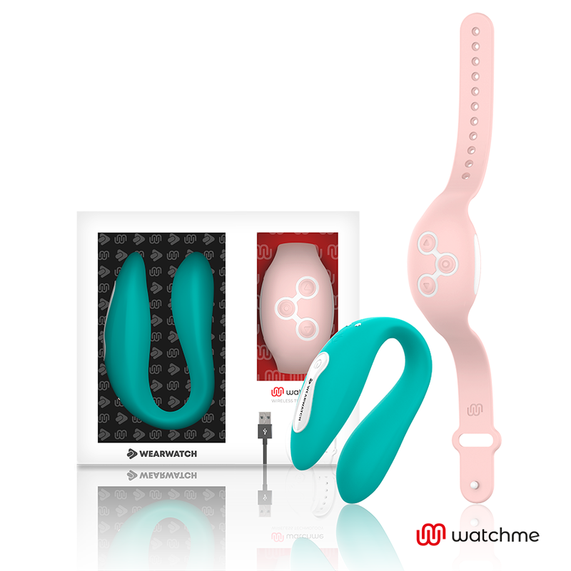 WEARWATCH - WATCHME DUAL TECHNOLOGY VIBRATOR SEA WATER / PINK - 53Xshop