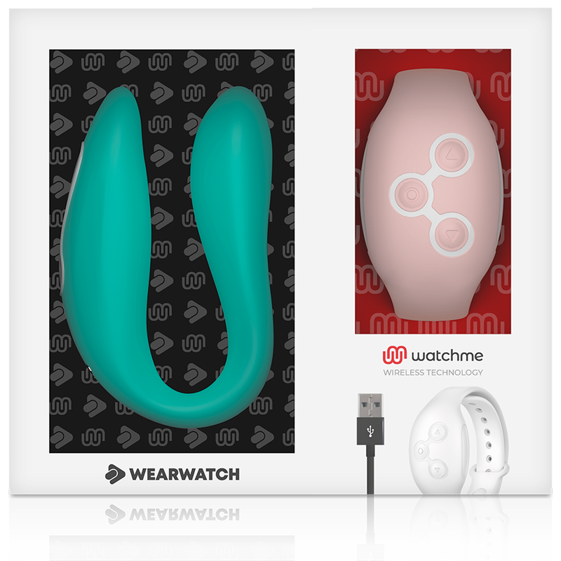 WEARWATCH - WATCHME DUAL TECHNOLOGY VIBRATOR SEA WATER / PINK - 53Xshop