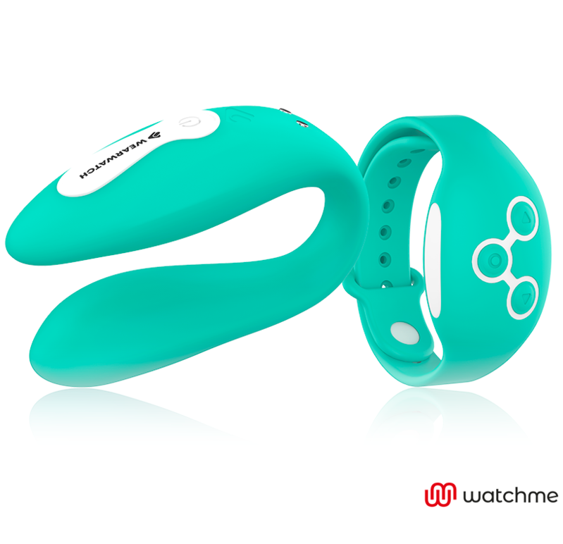 WEARWATCH - DUAL TECHNOLOGY WATCHME LIGHT GREEN VIBRATOR - 53Xshop