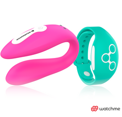 WEARWATCH - DUAL TECHNOLOGY WATCHME VIBRATOR FUCHSIA / SEAWATER - 53Xshop