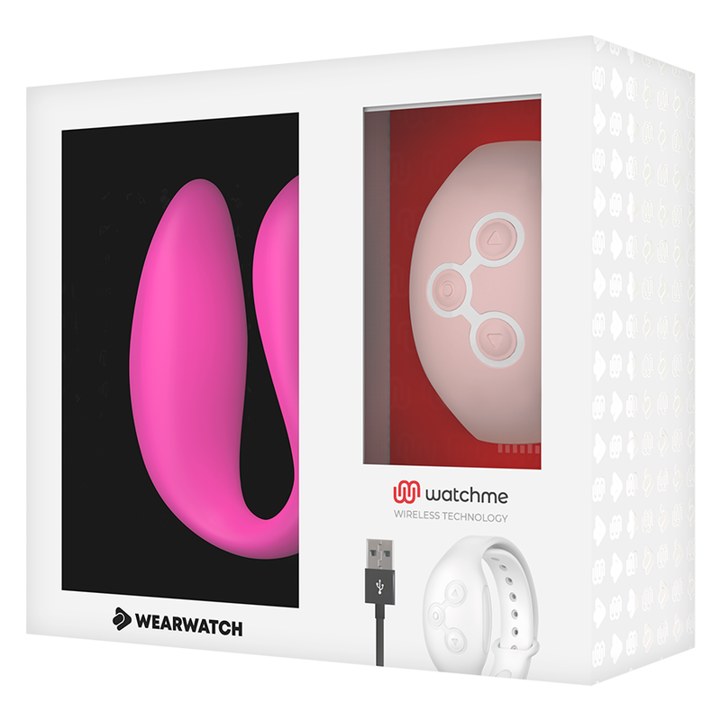 WEARWATCH - WATCHME DUAL TECHNOLOGY VIBRATOR FUCHSIA / PINK - 53Xshop