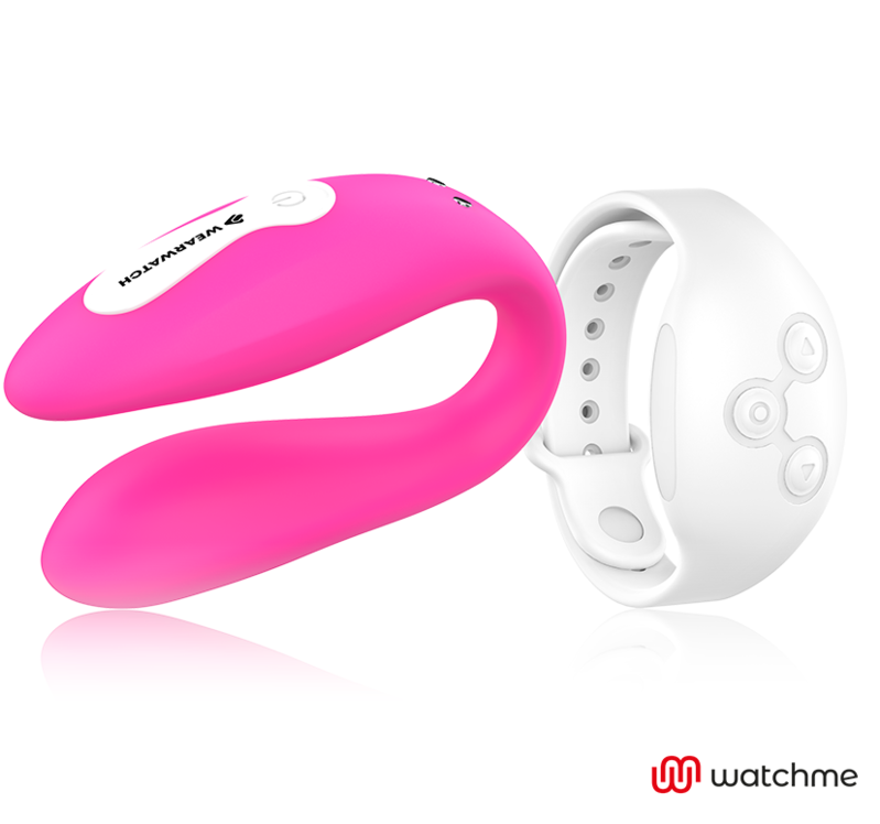 WEARWATCH - WATCHME DUAL TECHNOLOGY VIBRATOR FUCHSIA / SNOW - 53Xshop