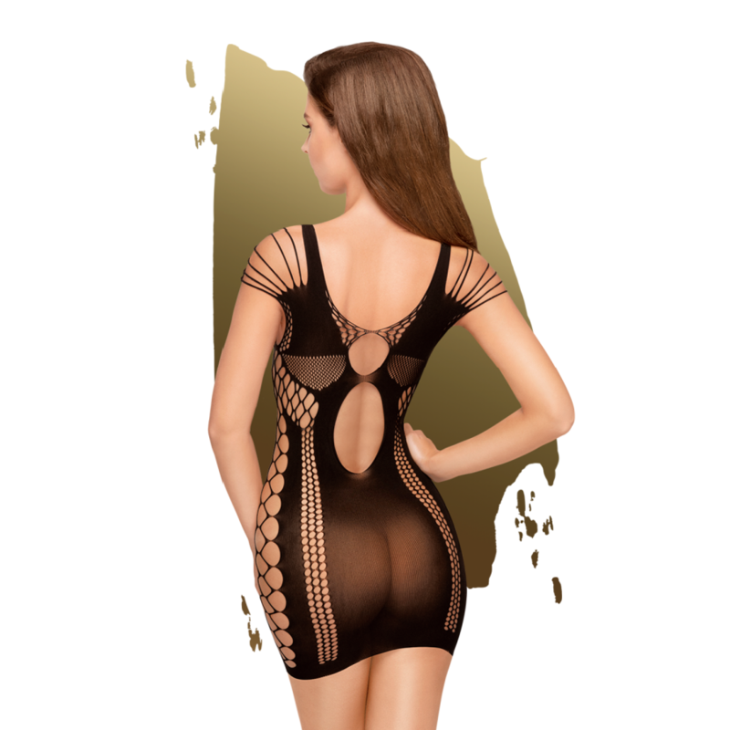 PENTHOUSE - JUICY POISON CHEMISE BLACK S/L - 53Xshop