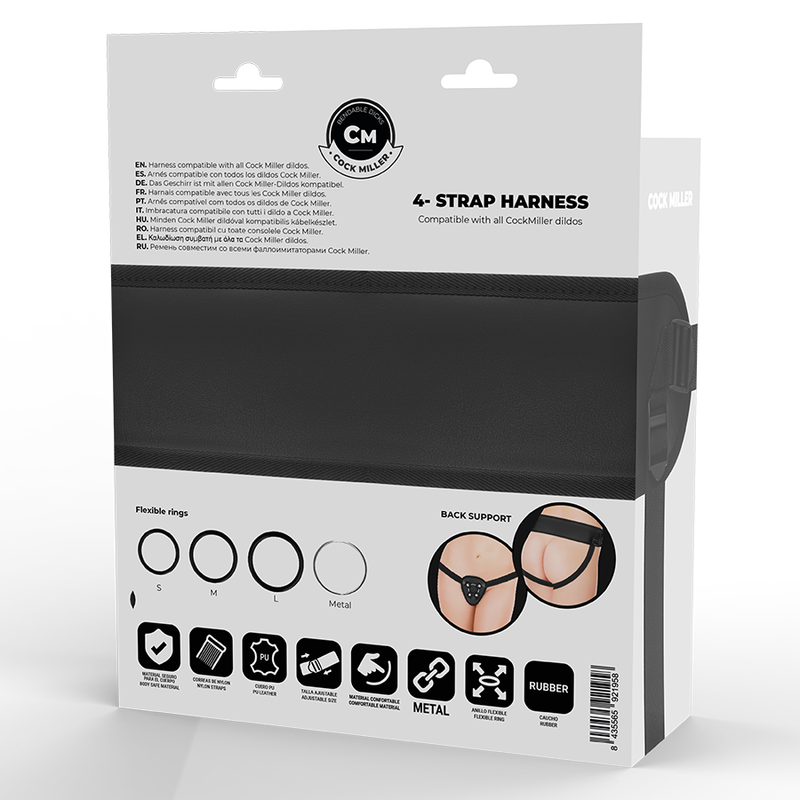 COCK MILLER - ADJUSTABLE HARNESS & RINGS - 53Xshop