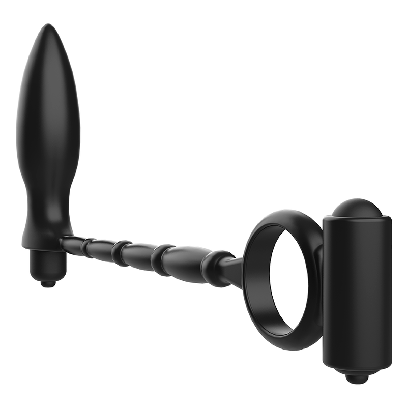 ADDICTED TOYS - ANAL PLUG WITH VIBRATORY RING - 53Xshop