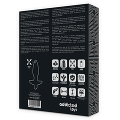 ADDICTED TOYS - MASSAGER PLUG ANAL WITH VIBRATION BLACK - 53Xshop
