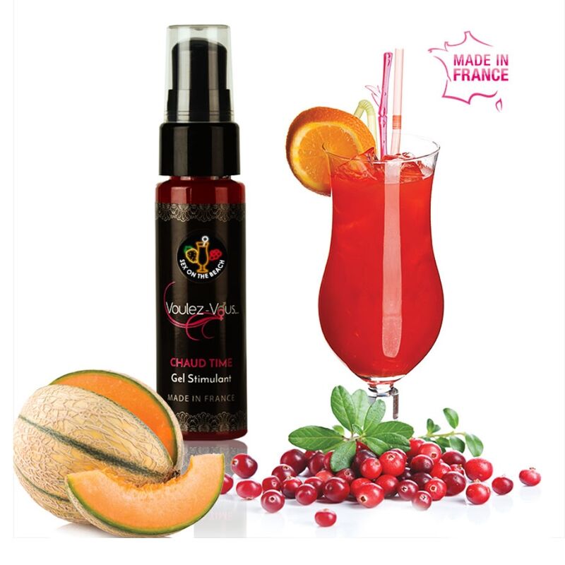 VOULEZ-VOUS - STIMULATING GEL SEX ON THE BEACH FLAVOUR - 35 ML - 53Xshop